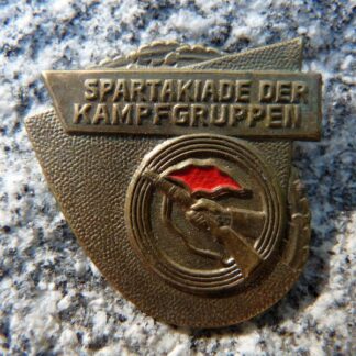 DDR pin, spartakiade der Kampfgruppen